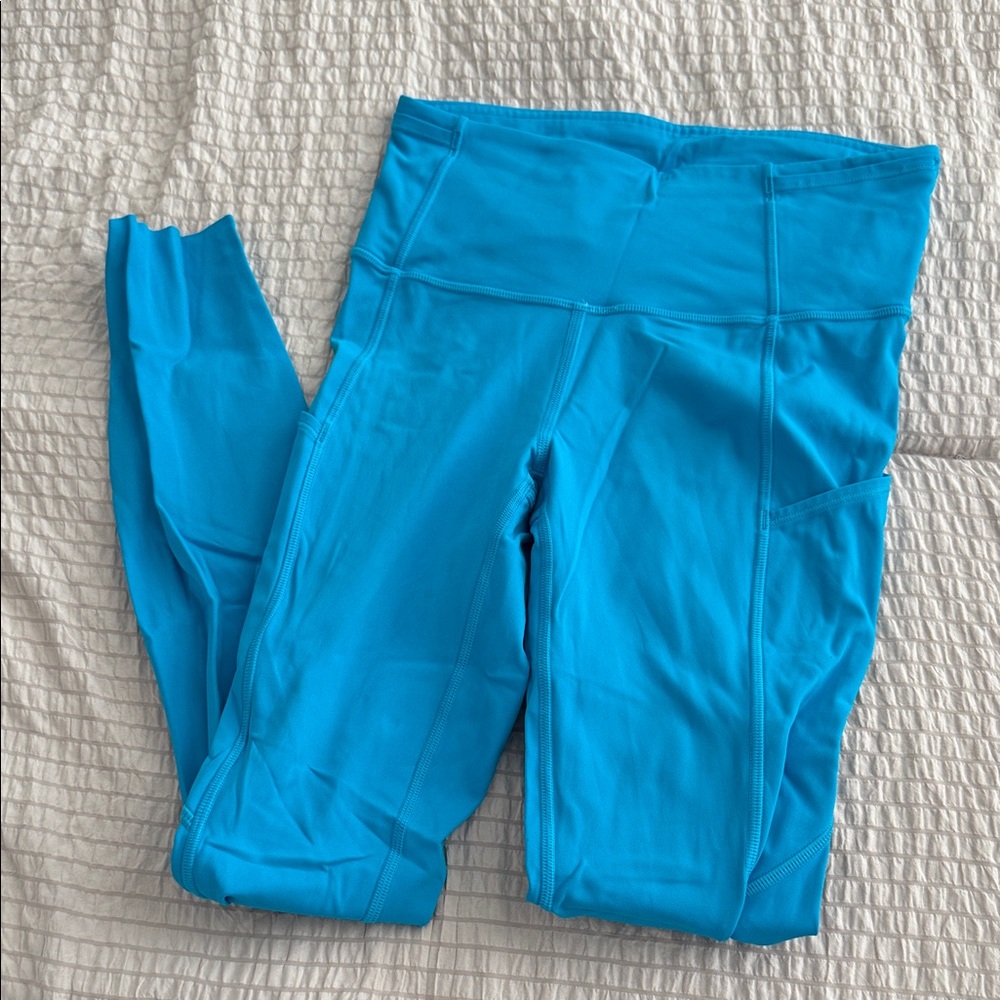 Lululemon Athletica fast and free 7/8 leggings